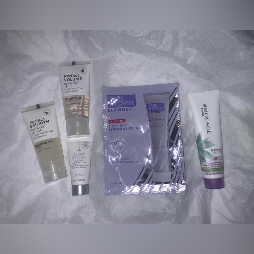 Biolage and Nature Lab Blow Dry/ Blowout Hair Care Set
